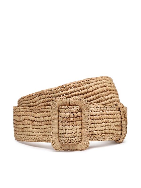 Manebi Manebi Дамски колан Belt V 2.2 Cm Бежов