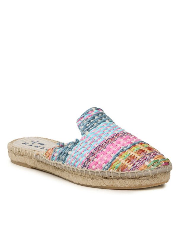 Manebi Manebi Еспадрили Raffia Yute Mix Mules G 6.1 M0 Цветен