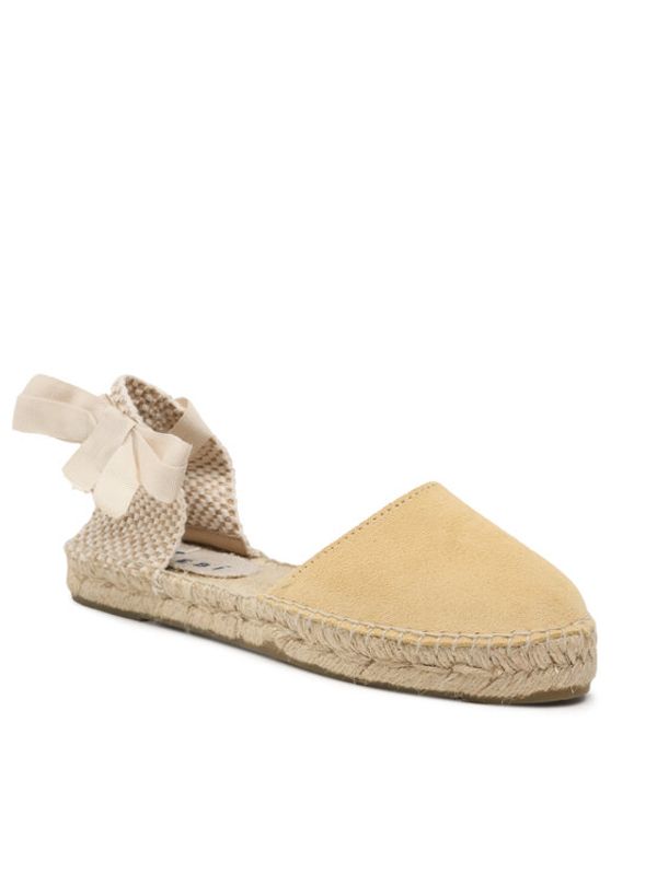 Manebi Manebi Еспадрили Suede Flat Valenciana Espadrilles R 4.2 P0 Жълт