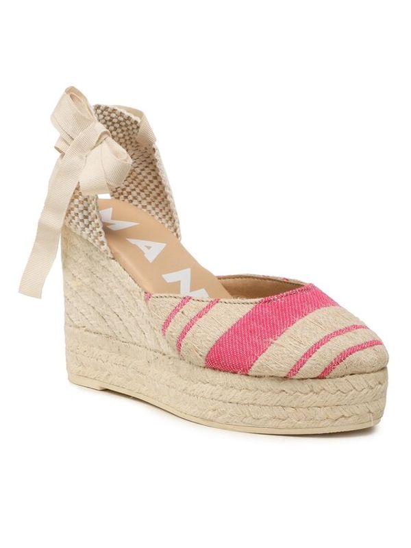 Manebi Manebi Еспадрили Wedge Espadrilles G 4.5 Wv Бежов