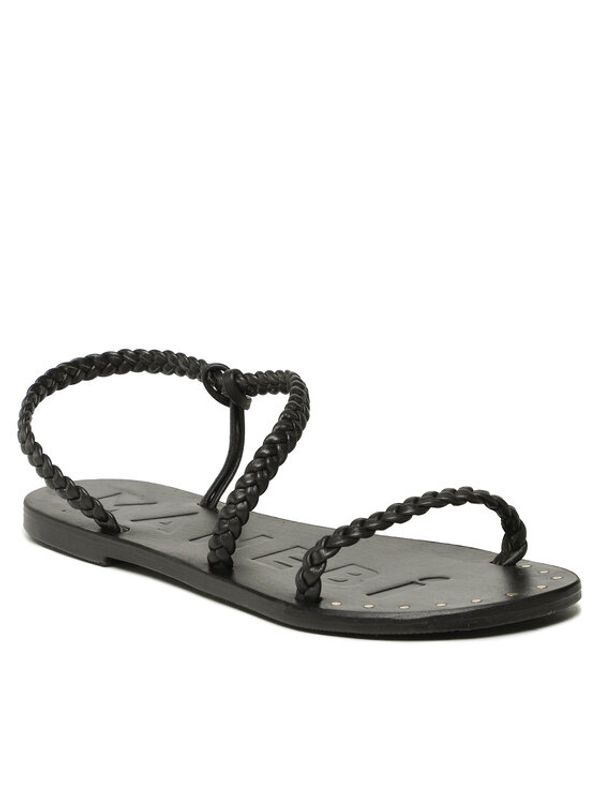 Manebi Manebi Сандали Sandals S 6.4 Y0 Черен