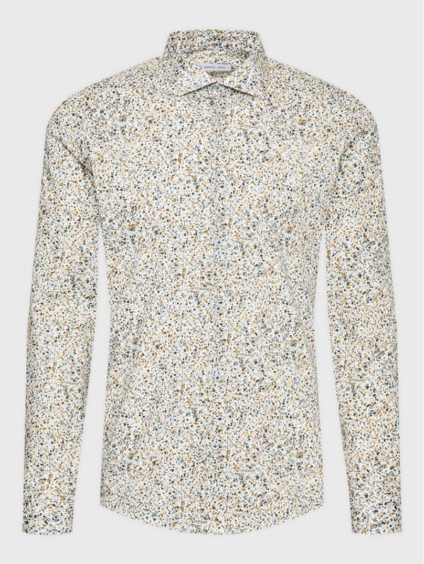 Manuel Ritz Manuel Ritz Риза 3432E602L 233406 Цветен Slim Fit