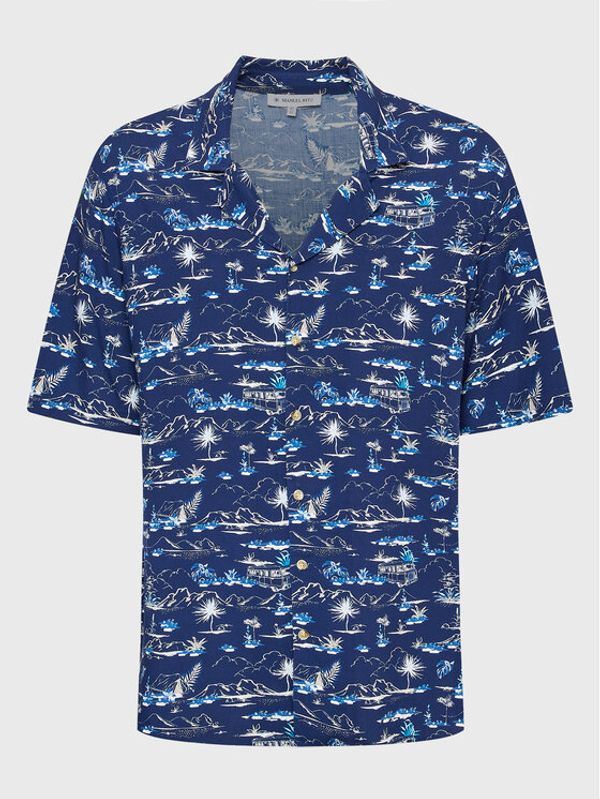 Manuel Ritz Manuel Ritz Риза 3432E607 233393 Тъмносин Regular Fit