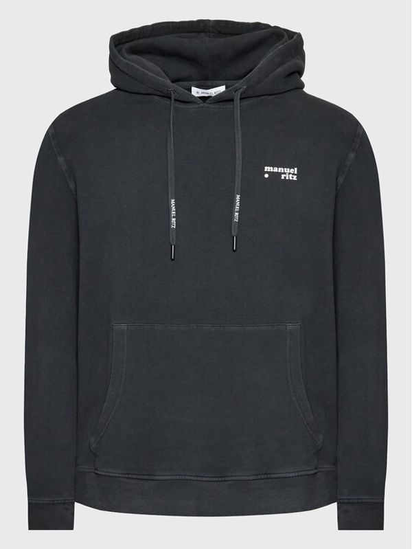 Manuel Ritz Manuel Ritz Суитшърт 3332M551T 223847 Черен Regular Fit