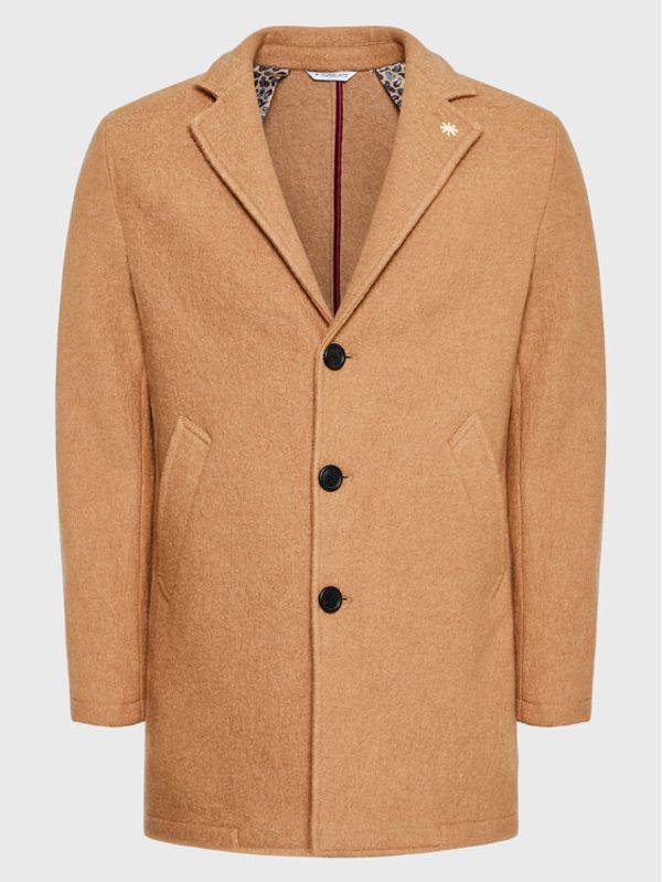 Manuel Ritz Manuel Ritz Вълнено палто 3332C4900 223813 Бежов Regular Fit