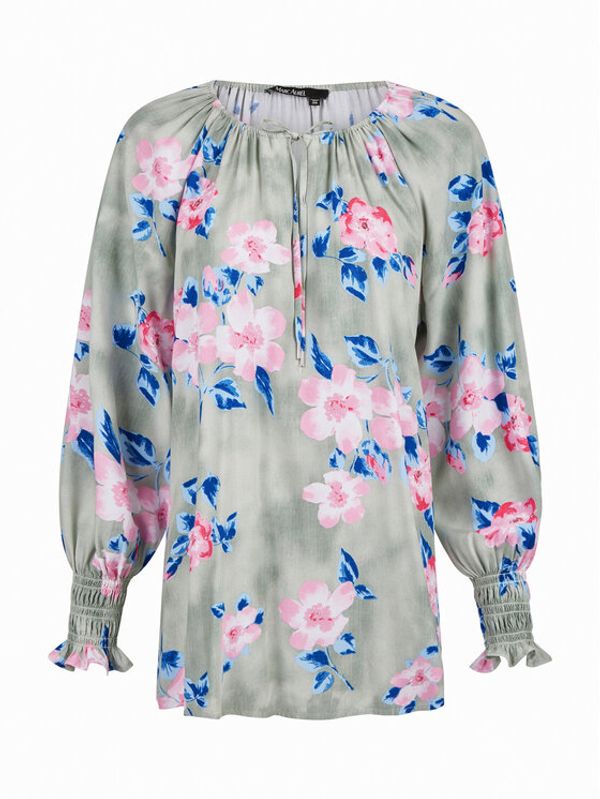 Marc Aurel Marc Aurel Блуза 6095 1000 93189 Зелен Relaxed Fit