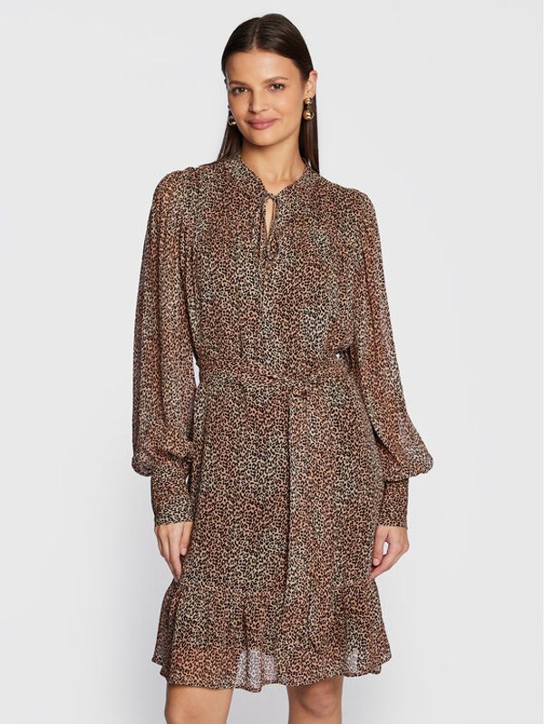 Marc Aurel Marc Aurel Ежедневна рокля 6833 1010 93163 Кафяв Regular Fit