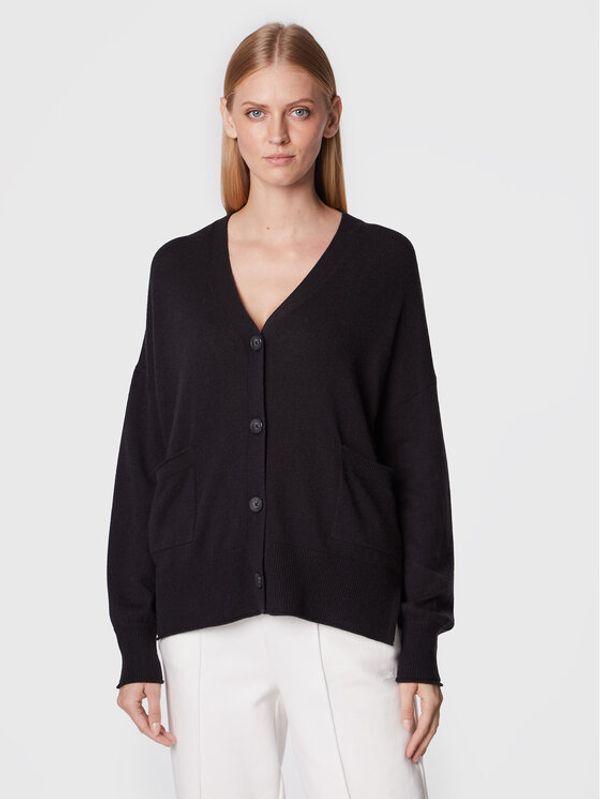 Marc Aurel Marc Aurel Кардиган 8696 8000 81976 Черен Regular Fit