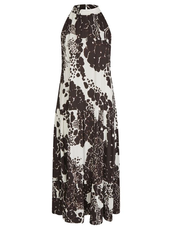 Marc Aurel Marc Aurel Лятна рокля 6889 1000 24647 Кафяв Relaxed Fit