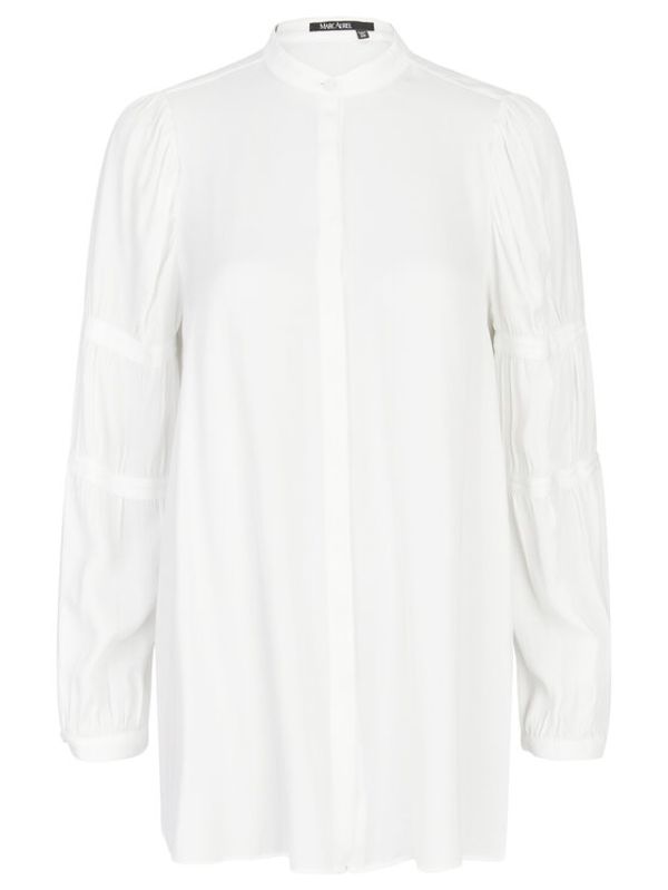 Marc Aurel Marc Aurel Риза 6066 1000 93144 Бял Relaxed Fit