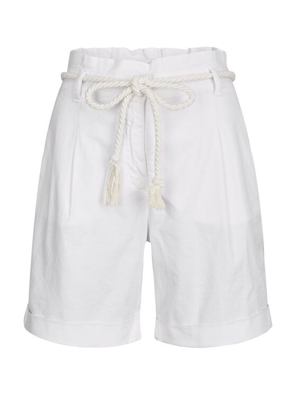 Marc Aurel Marc Aurel Шорти от плат 1566 2307 93101 Бял Regular Fit