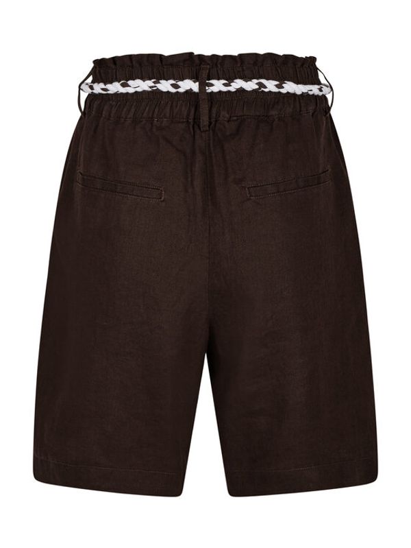 Marc Aurel Marc Aurel Шорти от плат 1628 1001 91694 Кафяв Regular Fit