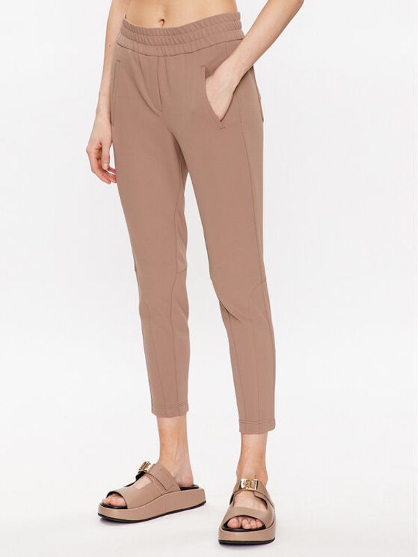 Marc Aurel Marc Aurel Текстилни панталони 1651 7003 24442 Кафяв Regular Fit