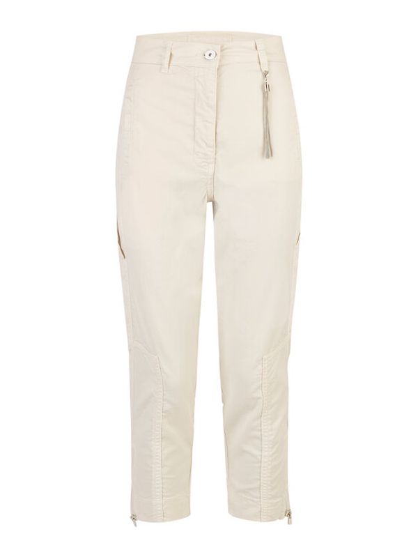 Marc Aurel Marc Aurel Текстилни панталони 1690 2301 93101 Екрю Regular Fit