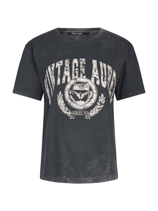 Marc Aurel Marc Aurel Тишърт 7428 7000 73578 Сив Regular Fit