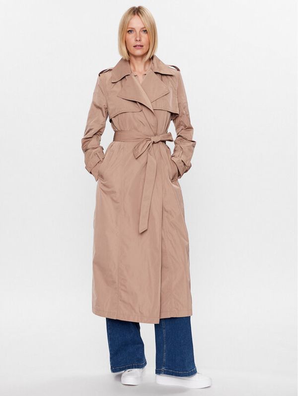 Marc Aurel Marc Aurel Тренч 5495 1000 93096 Кафяв Regular Fit