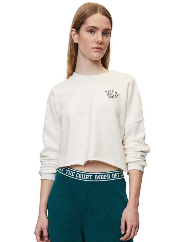 Marc O'Polo Denim Marc O'Polo Denim Суитшърт 343419654047 Бял Oversize