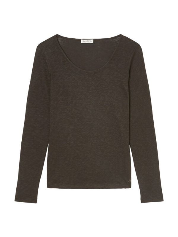 Marc O'Polo Marc O'Polo Блуза 302226152515 Кафяв Regular Fit
