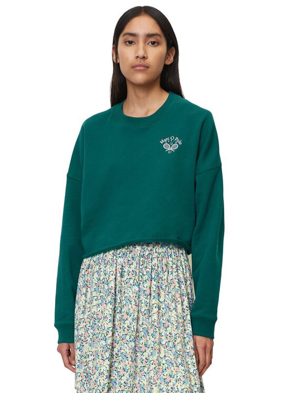 Marc O'Polo Marc O'Polo Denim Суитшърт 343419654047 Зелен Oversize