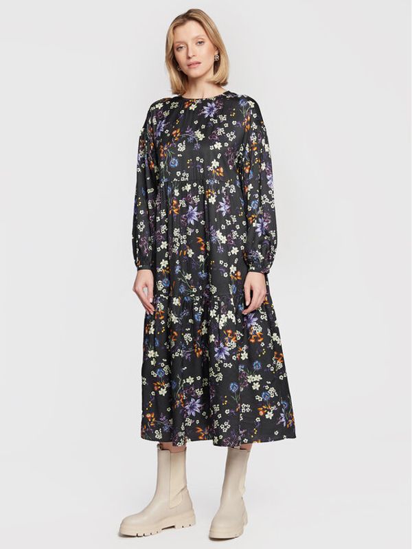 Marc O'Polo Marc O'Polo Ежедневна рокля 209 1261 21603 Черен Relaxed Fit