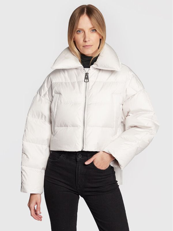 Marc O'Polo Marc O'Polo Пухено яке 209 0808 70007 Сив Oversize