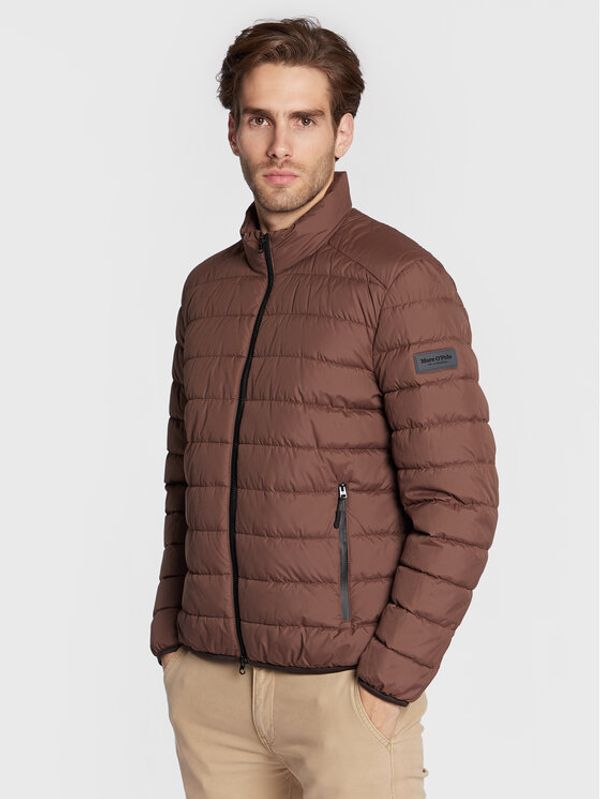 Marc O'Polo Marc O'Polo Пухено яке 228 0960 70188 Кафяв Regular Fit