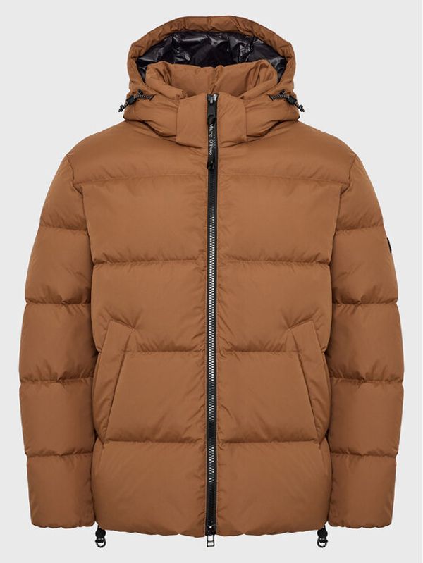 Marc O'Polo Marc O'Polo Пухено яке 229 0960 70048 Кафяв Regular Fit