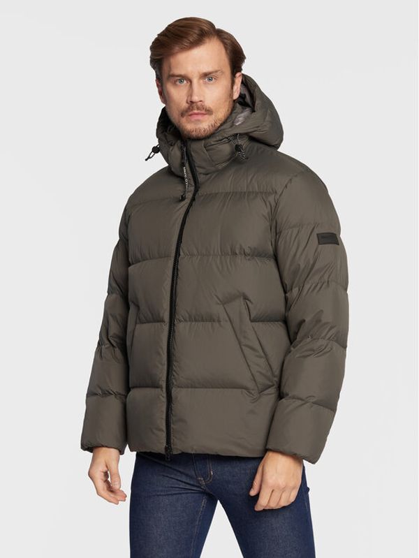 Marc O'Polo Marc O'Polo Пухено яке 229 0960 70048 Зелен Oversize