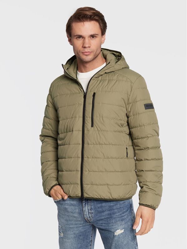 Marc O'Polo Marc O'Polo Пухено яке M28 0960 70016 Зелен Regular Fit