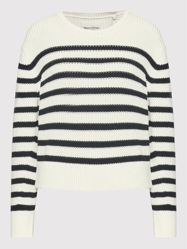 Marc O'Polo Marc O'Polo Пуловер M01 6059 60457 Бял Regular Fit