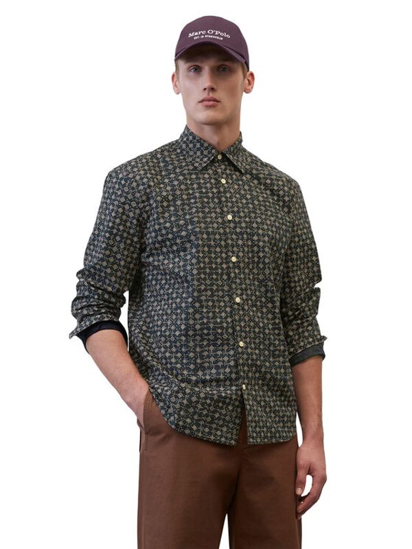 Marc O'Polo Marc O'Polo Риза 322725042090 Тъмносин Regular Fit
