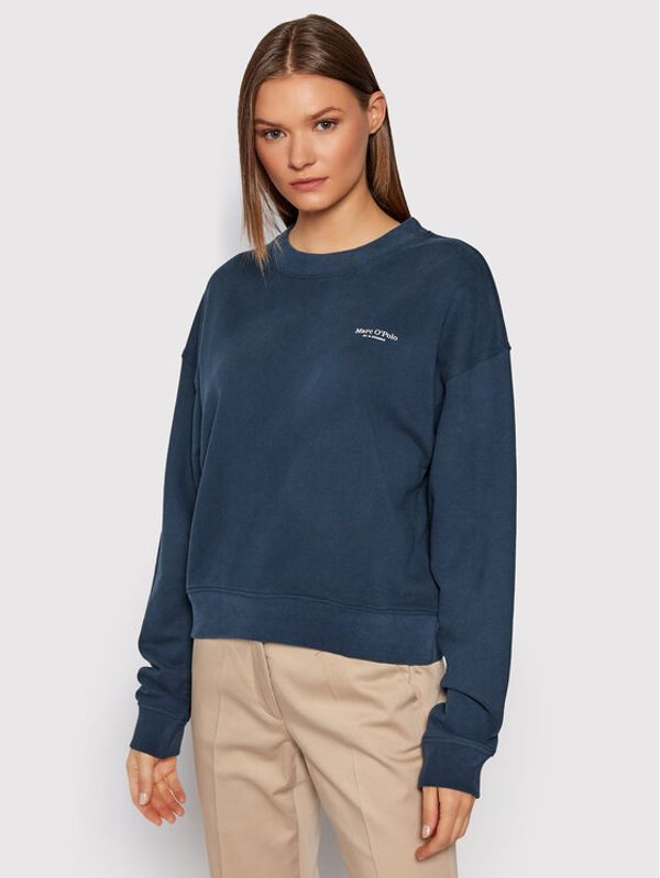 Marc O'Polo Marc O'Polo Суитшърт 108 4123 54135 Тъмносин Boxy Fit