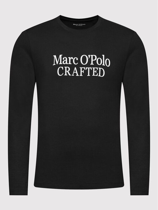 Marc O'Polo Marc O'Polo Тениска с дълъг ръкав 222 2477 52206 Черен Regular Fit