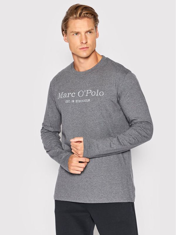 Marc O'Polo Marc O'Polo Тениска с дълъг ръкав 227 2012 52152 Сив Regular Fit