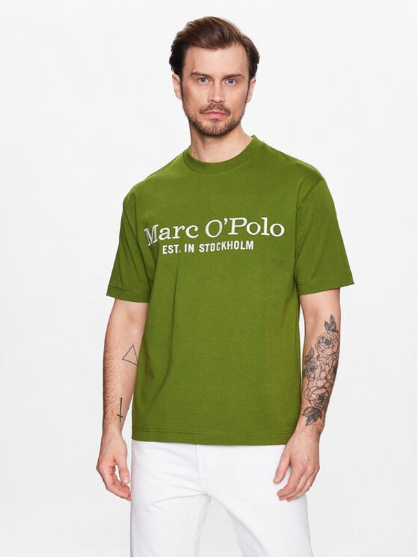 Marc O'Polo Marc O'Polo Тишърт 321208351572 Зелен Regular Fit