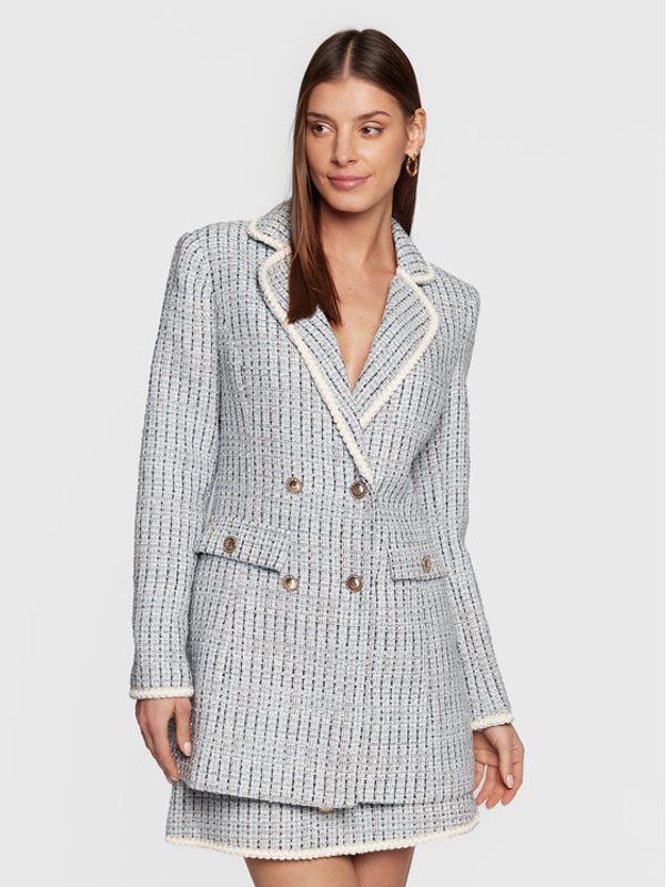 Marciano Guess Marciano Guess Блейзър 3RGL01 9816Z Син Regular Fit