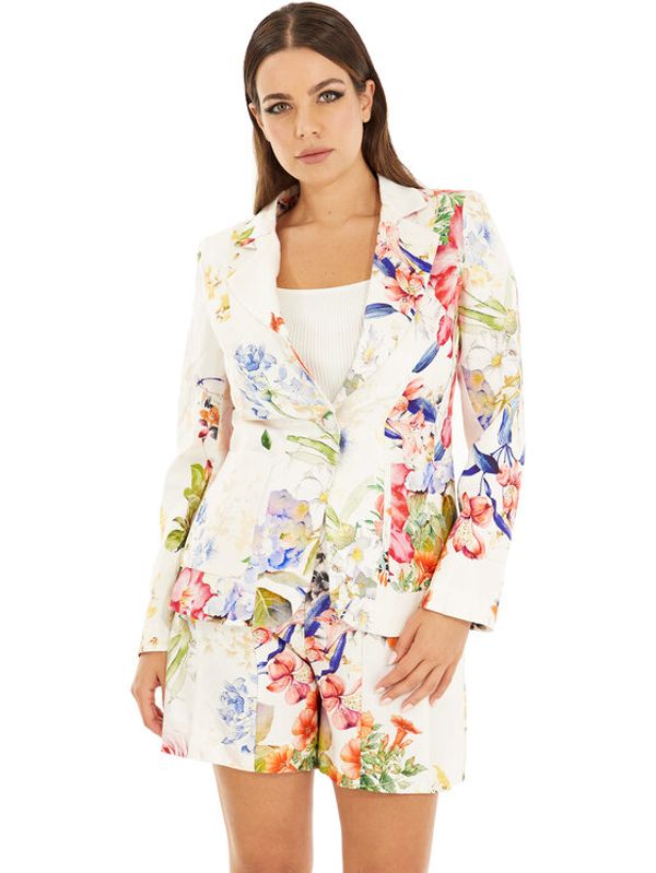 Marciano Guess Marciano Guess Блейзър Glorious Garden 3GGN04 9708Z Цветен Regular Fit