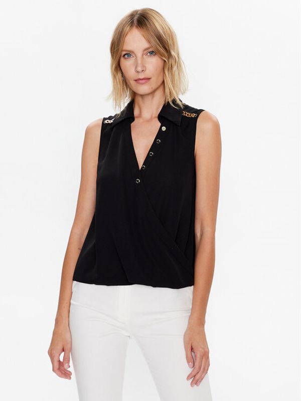 Marciano Guess Marciano Guess Блуза 3GGH21 8592Z Черен Regular Fit