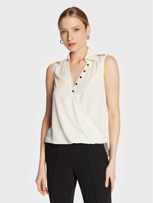 Marciano Guess Marciano Guess Блуза 3GGH21 8592Z Екрю Regular Fit