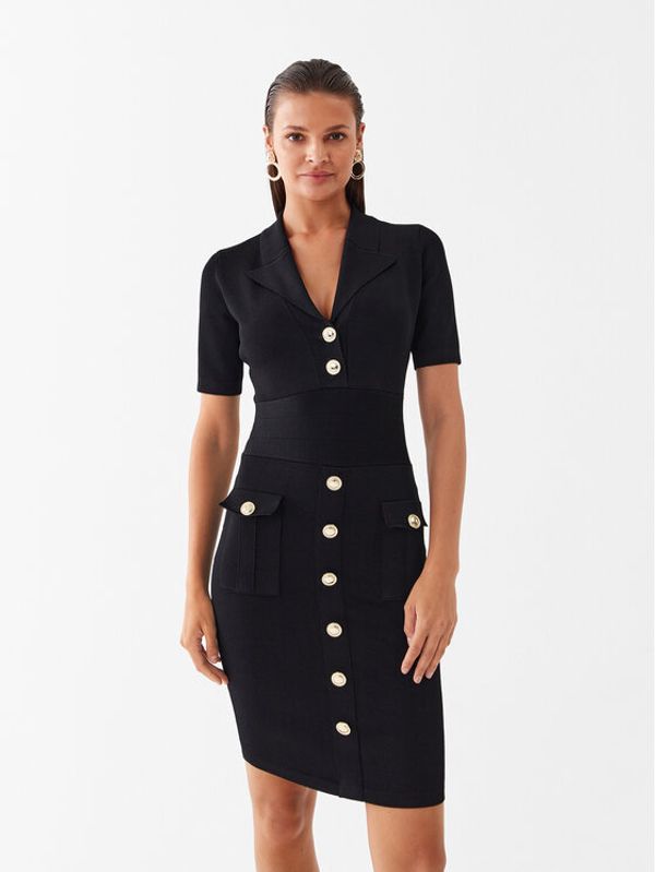 Marciano Guess Marciano Guess Ежедневна рокля 3YGK00 5036Z Черен Slim Fit