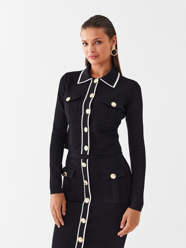 Marciano Guess Marciano Guess Кардиган 3YGR00 5036Z Черен Regular Fit