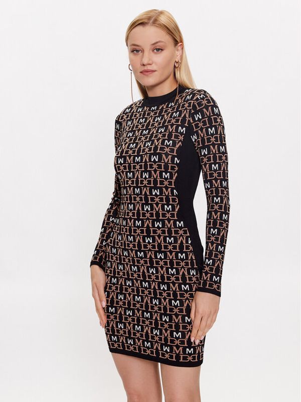 Marciano Guess Marciano Guess Плетена рокля 3YGK49 5751Z Черен Bodycon Fit