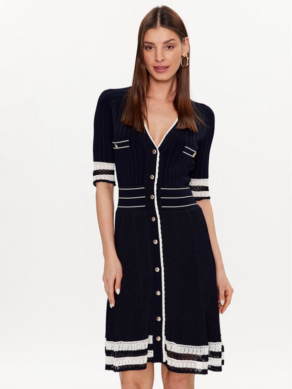 Marciano Guess Marciano Guess Плетена рокля Olivia 3GGK11 5678Z Син Regular Fit