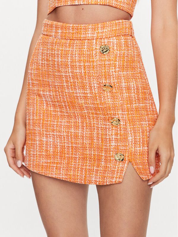 Marciano Guess Marciano Guess Шорти от плат 3YGD10 9904Z Оранжев Regular Fit