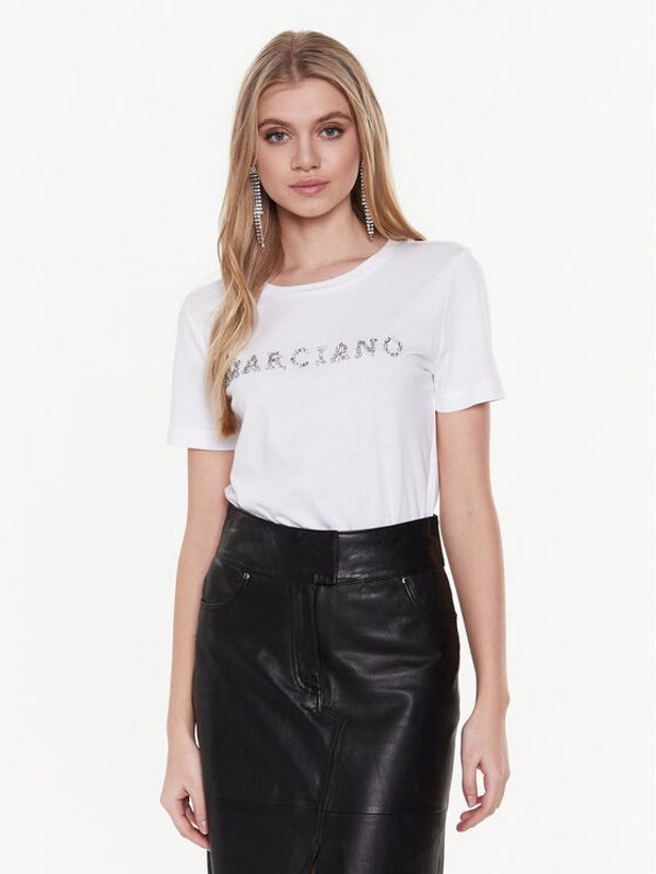 Marciano Guess Marciano Guess Тишърт Simone 3GGP11 6138A Бял Regular Fit