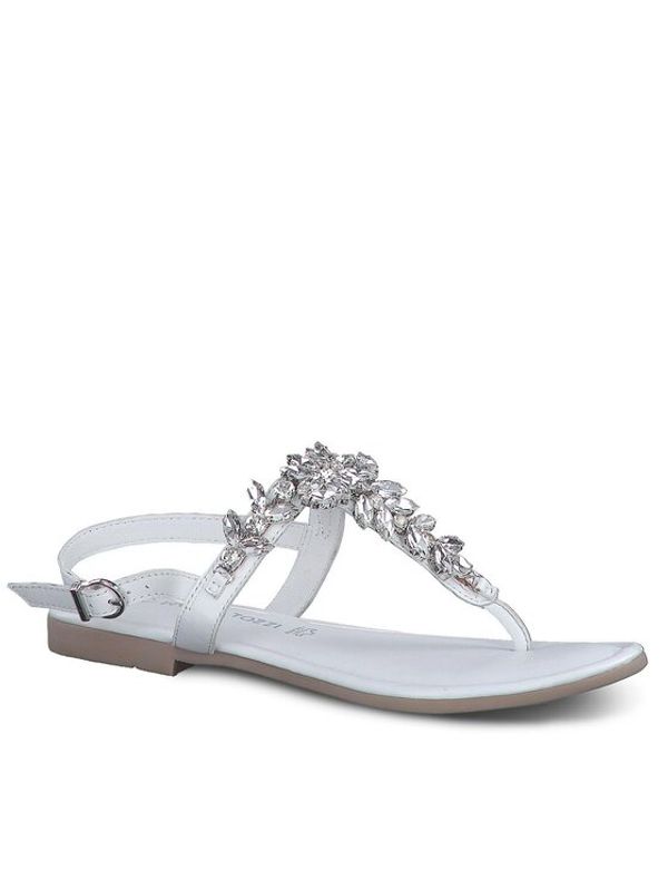 Marco Tozzi Marco Tozzi Джапанки 2-28188-20 Бял