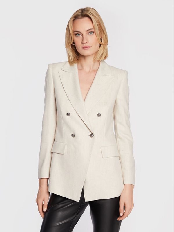 Marella Marella Блейзър Samovar 30461026 Бежов Regular Fit