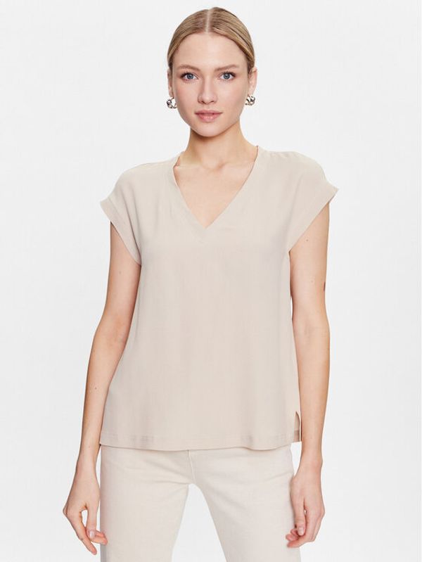 Marella Marella Блуза Cindy 2331111134 Бежов Regular Fit