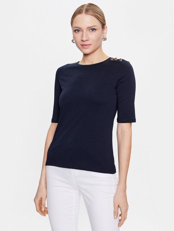 Marella Marella Блуза Fauna 2339710434 Тъмносин Slim Fit