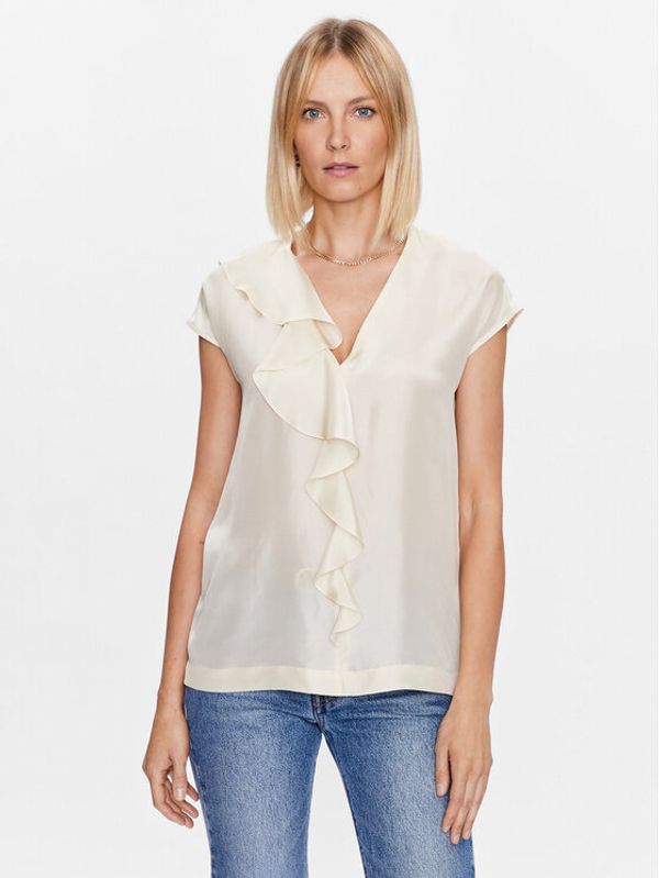 Marella Marella Блуза Gentile 2331111332 Бежов Regular Fit